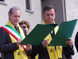 Renato Pedrini e Pont i Sans firmano il protocollo